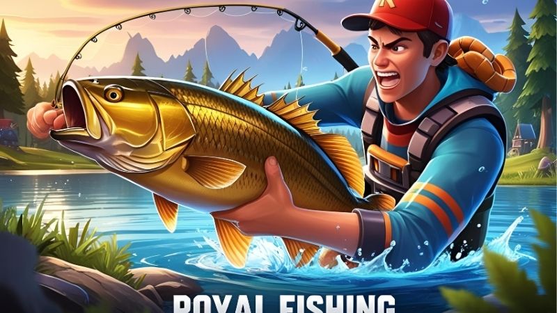 Royal Fishing là chế độ thi đấu trực tuyến với nhiều phòng chơ
